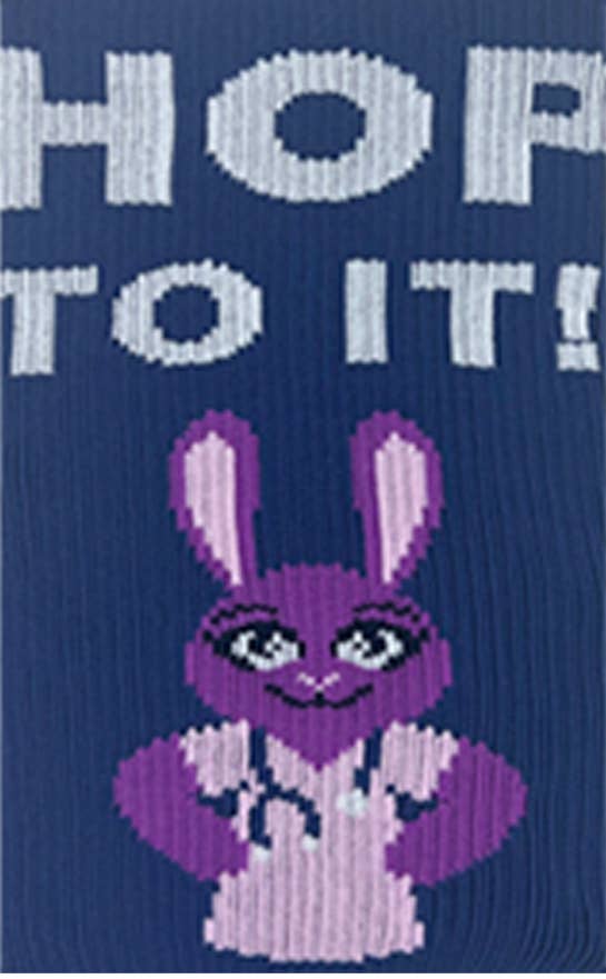 Animal Pals "HOP To It" Fashion Compression Socks | Fun Knee High Medical Support Socks