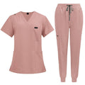 Short Sleeve Straight Leg Scrub Suit | Comfortable Medical Scrub Set for Healthcare Professionals