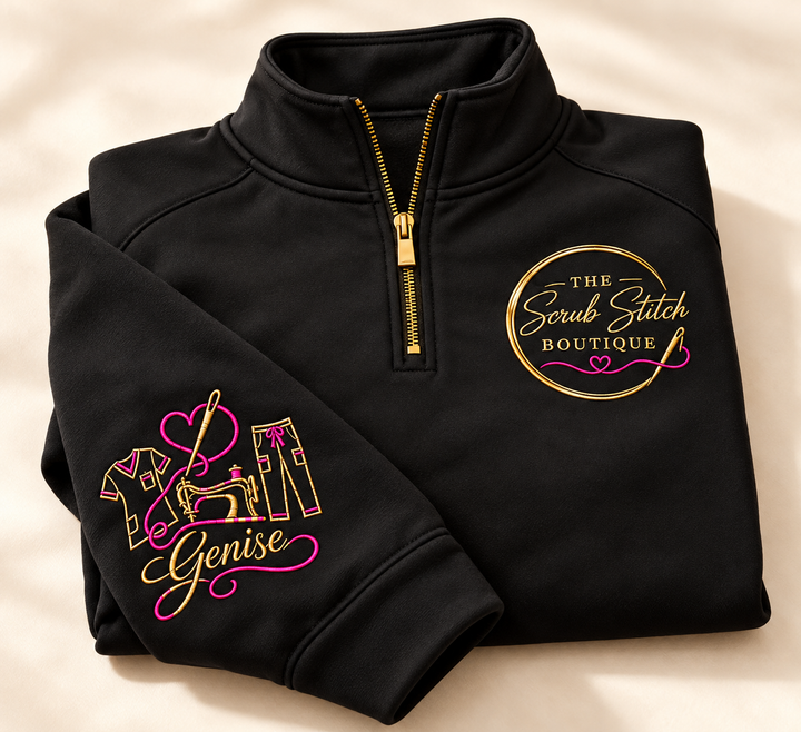 Logo Embroidery Service — Customer Supplies Garment & Embroidery File