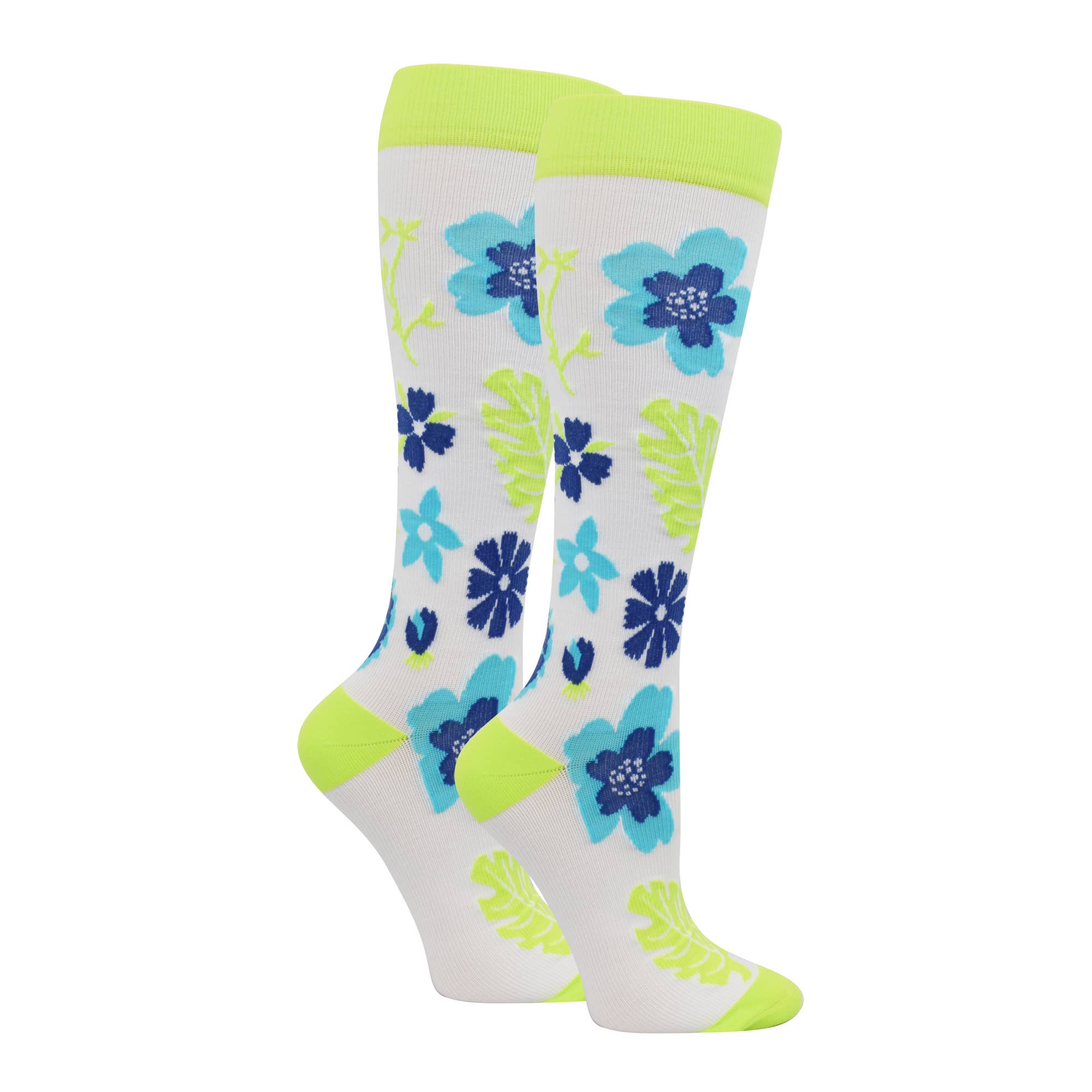 Think Medical Wholesale - Tropical Flowers Premium Compression Socks