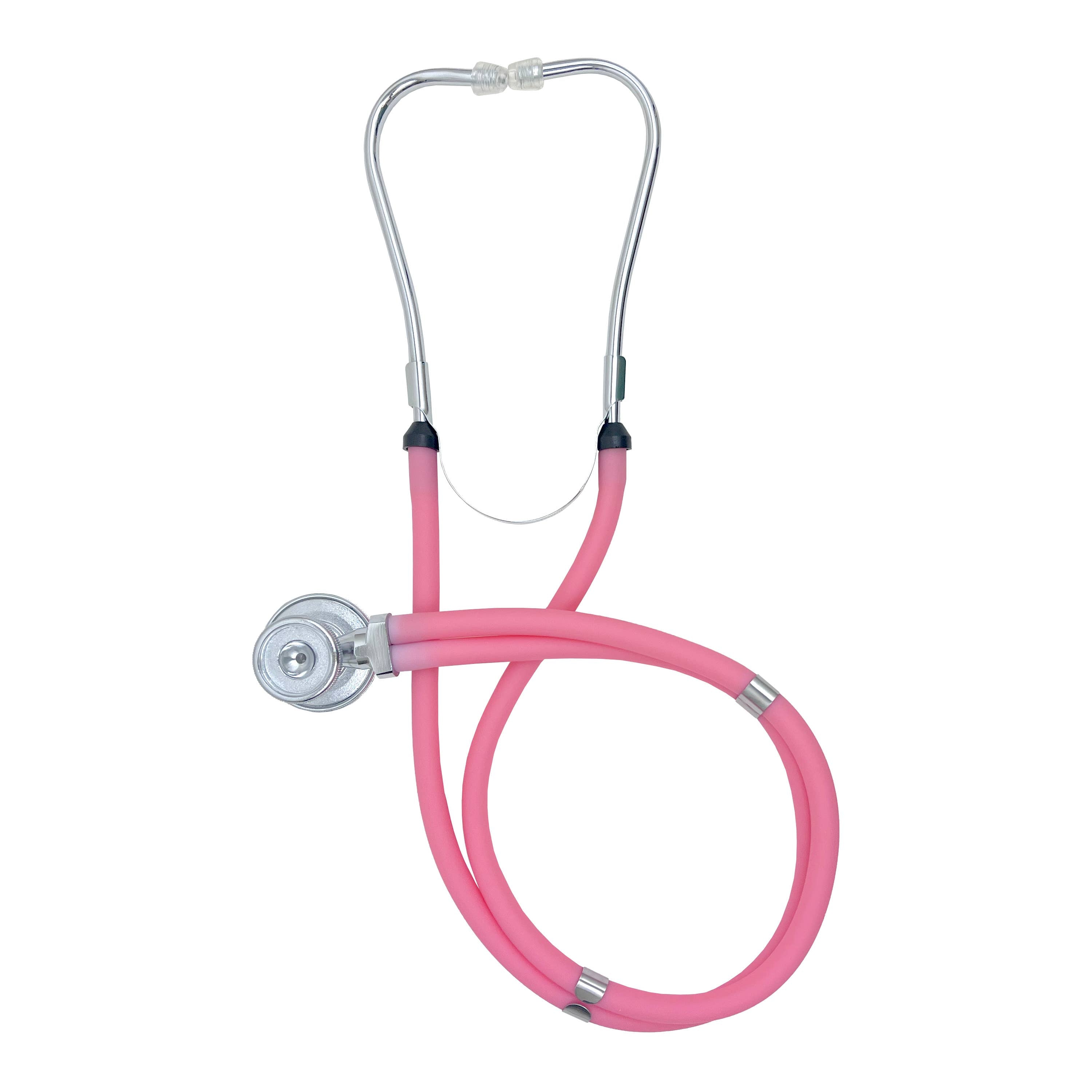 Sprague-Rappaport Type Stethoscope Pink | Professional Dual Head Medical Stethoscope