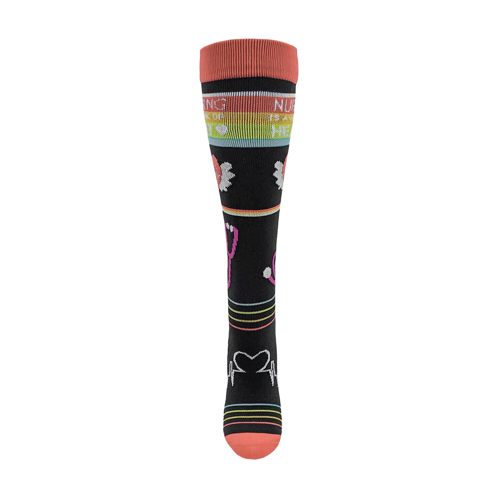 Think Medical Wholesale - Nursing Work Fashion Compression Knee High Socks
