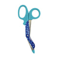 Think Medical Wholesale - 5.5" Fashion Utility Scissors - Blue Hearts