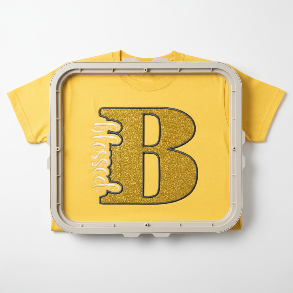 Blessed Embroidery Applique