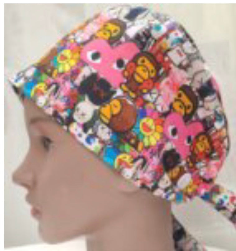 Cute scrub cap style 7 for medical professionals