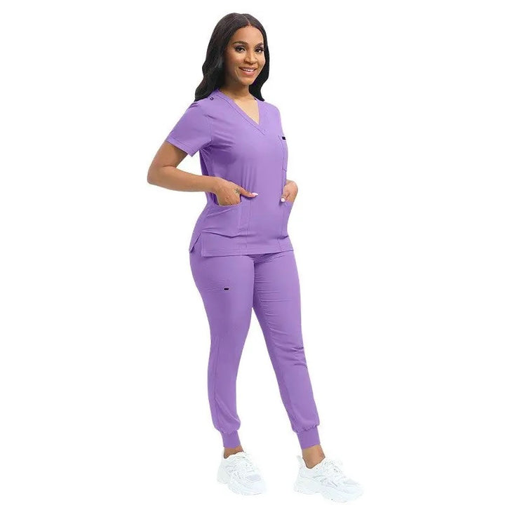 Short Sleeve Straight Leg Scrub Suit