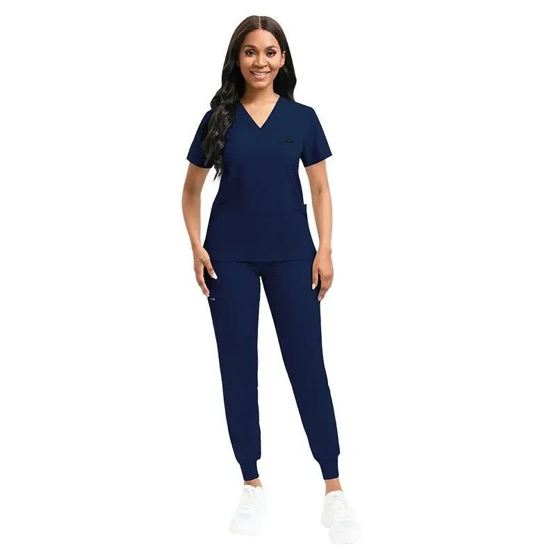 Short Sleeve Straight Leg Scrub Suit