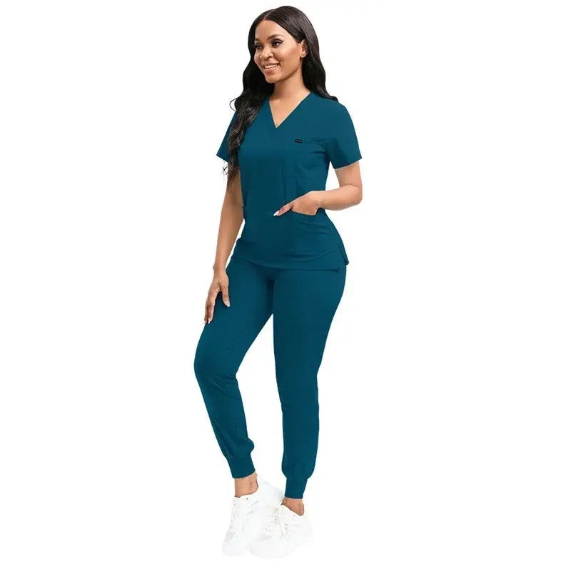 Short Sleeve Straight Leg Scrub Suit