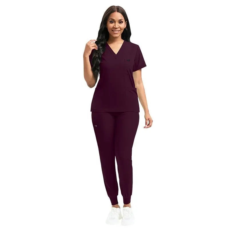 Short Sleeve Straight Leg Scrub Suit