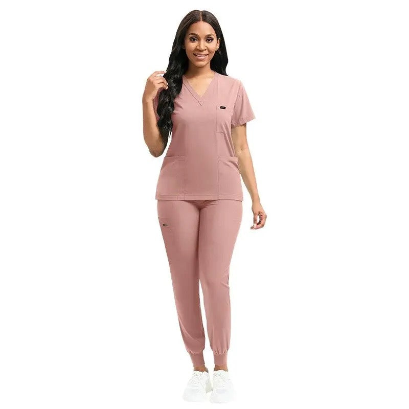 Short Sleeve Straight Leg Scrub Suit