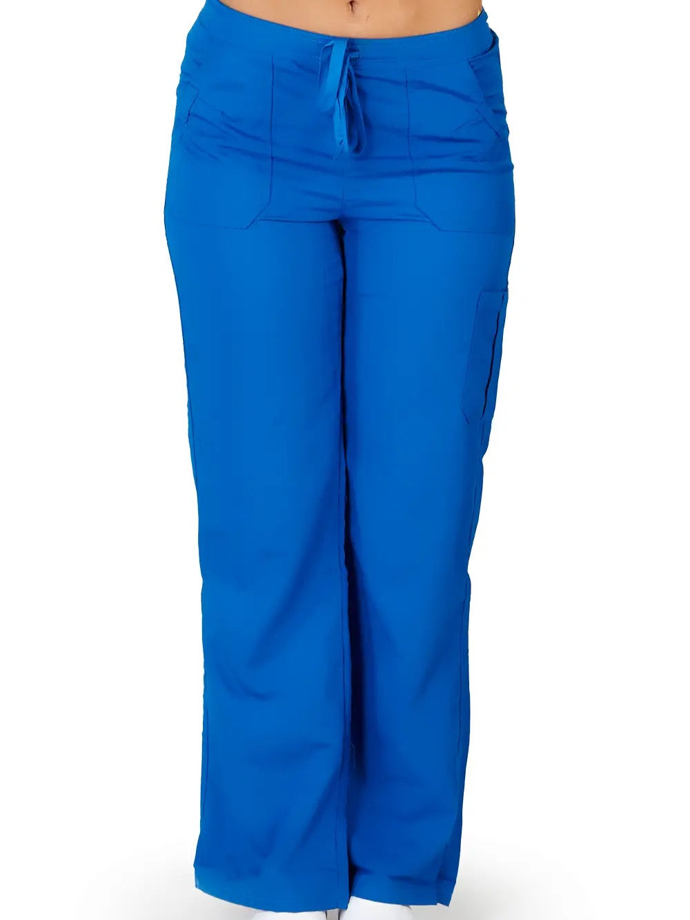 Ultra Soft Brand Women’s Cargo Scrub Pants | Junior Fit Bootcut Medical Work Pants