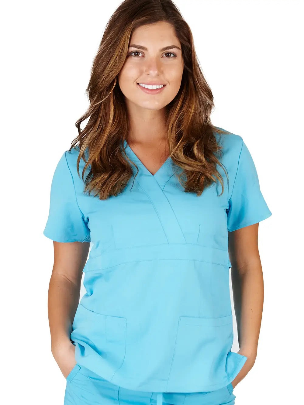 Ultra Soft Brand Scrub Top for Women