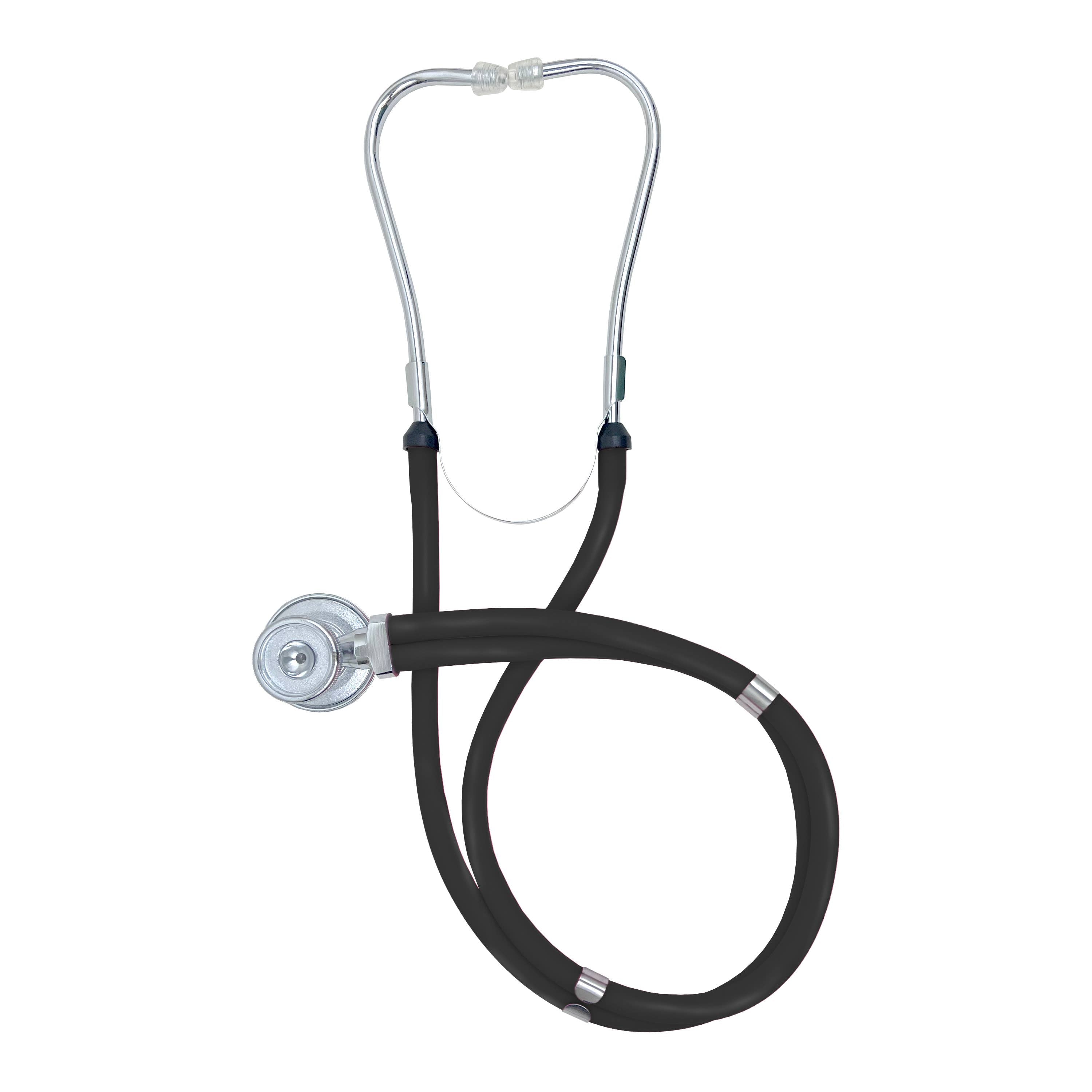 Sprague-Rappaport Type Stethoscope Black | Professional Dual Head Medical Stethoscope