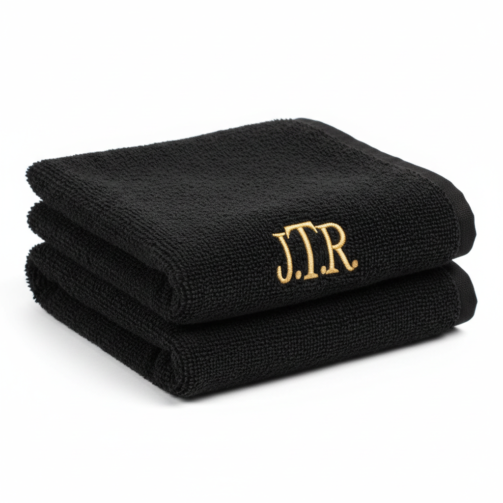 Hand Towel with Personalized Initials