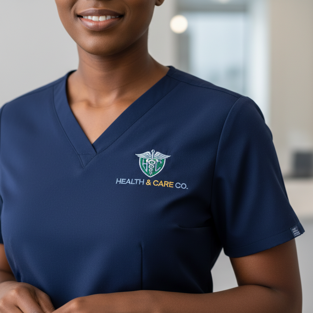 Logo Embroidery Example