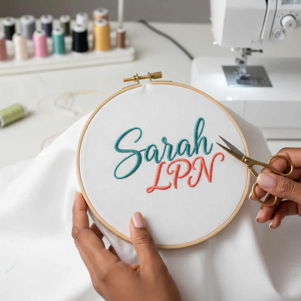 Modern Chic Name + Title