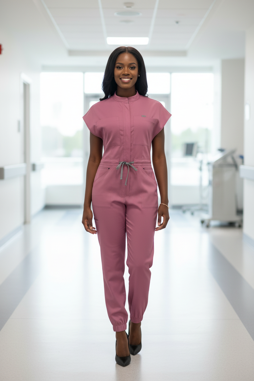 Pink Jumpsuit Lifestyle