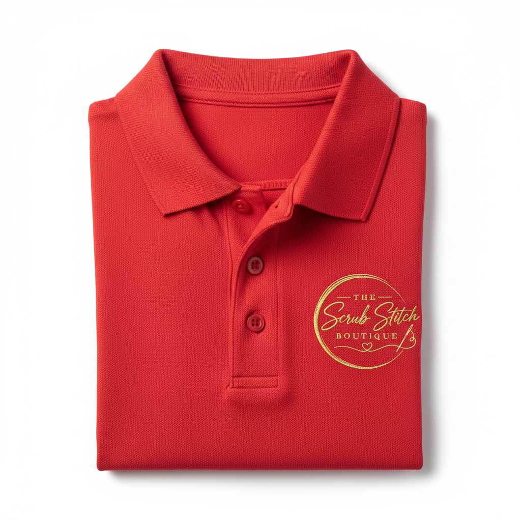 Red School Uniform with SSB Logo