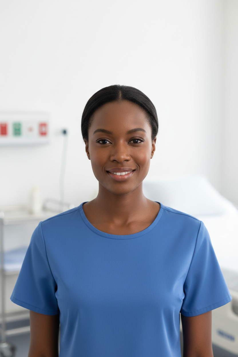 Round Neck Scrub Top