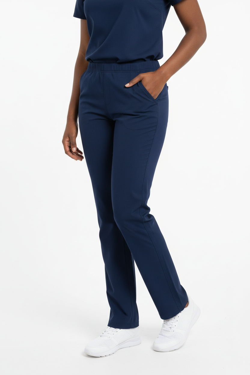 Straight Leg Scrub Pants