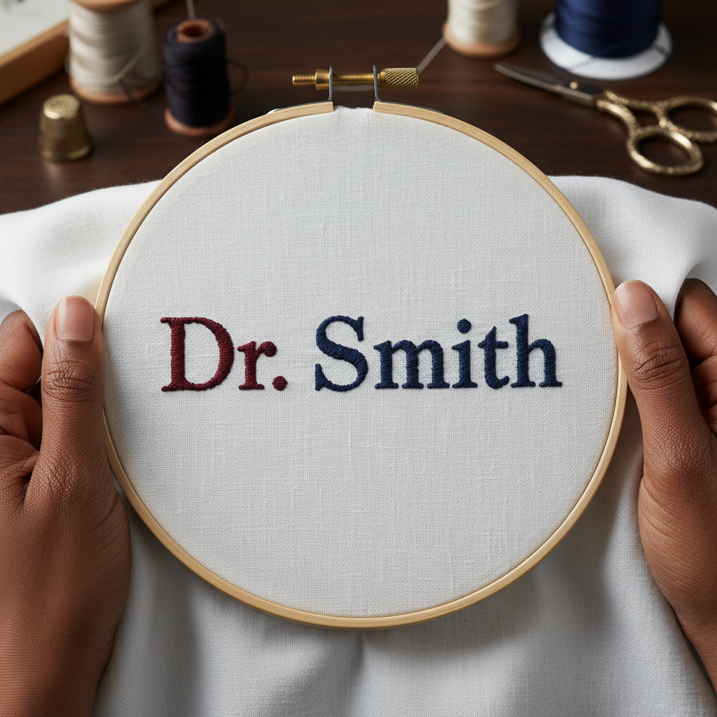 Timeless Serif Name + Title