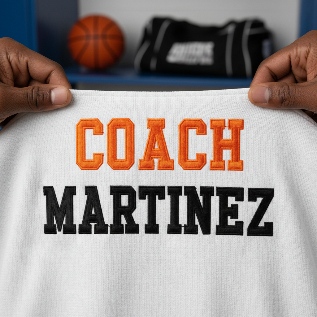 Varsity Bold Name + Title